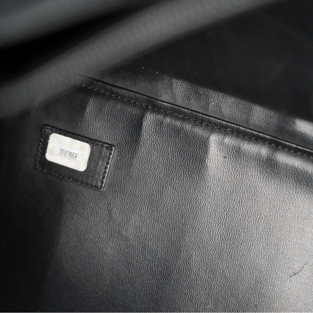 Chanel Black Quilted Lambskin Boston Duffle Bag - Picture 6 of 13